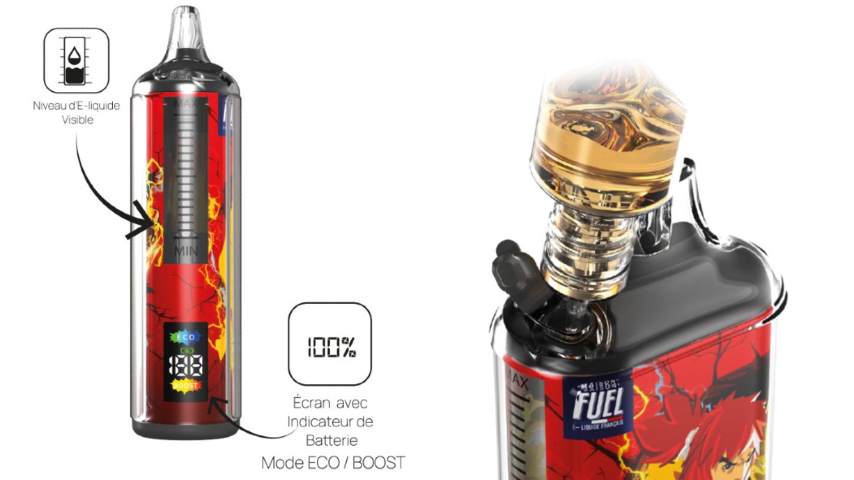 puff Fighter X réservoir
